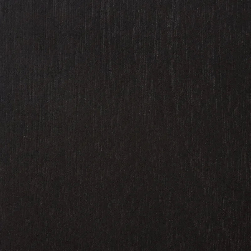 Îlot de cuisine avec plateau en bois naturel et finition noire - 51.5L x 18P x 34H