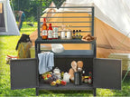 Outdoor Kitchen Island with Storage