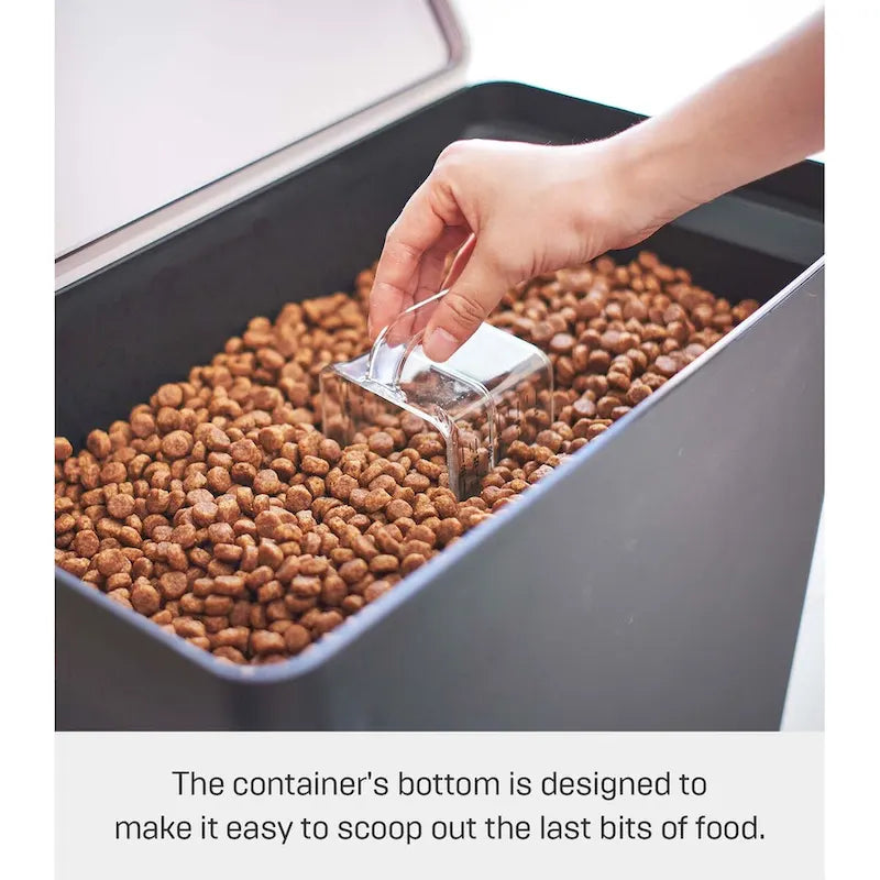 Récipient de rangement hermétique à roulettes pour aliments pour animaux - Très grand 11,3 kg / 25 L
