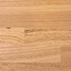Grand îlot de cuisine avec plateau en bois naturel et finition noire – 51,5 po L
