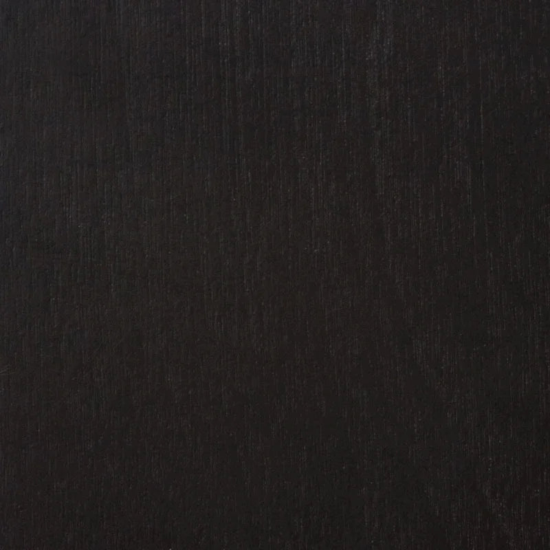 Grand îlot de cuisine avec plateau en bois naturel et finition noire – 51,5 po L
