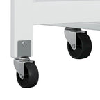 Desserte d'îlot de cuisine multifonctionnelle avec porte-épices, porte-serviettes, casier à vin et plateau pliant en bois d'hévéa